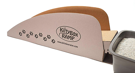 Kitty Box Ramp Litter Box Ramp for Senior Cats hauspanther
