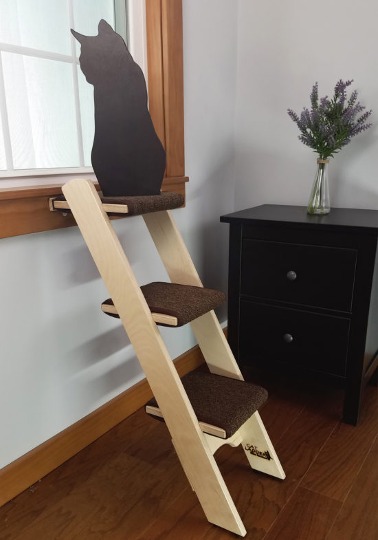 New Birch Cat Ladders Now on Kickstarter • hauspanther