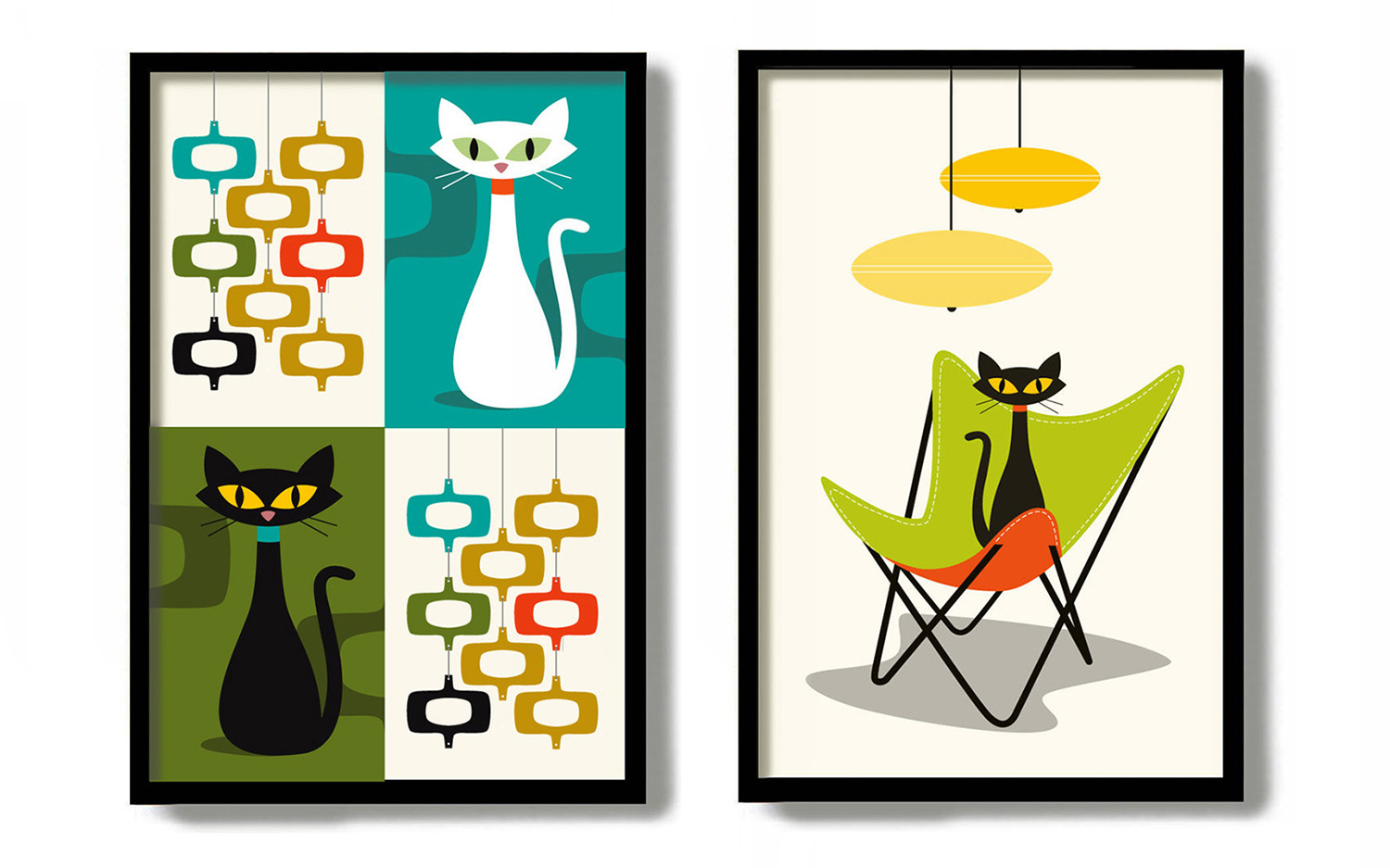 Cats Print — scandimodern