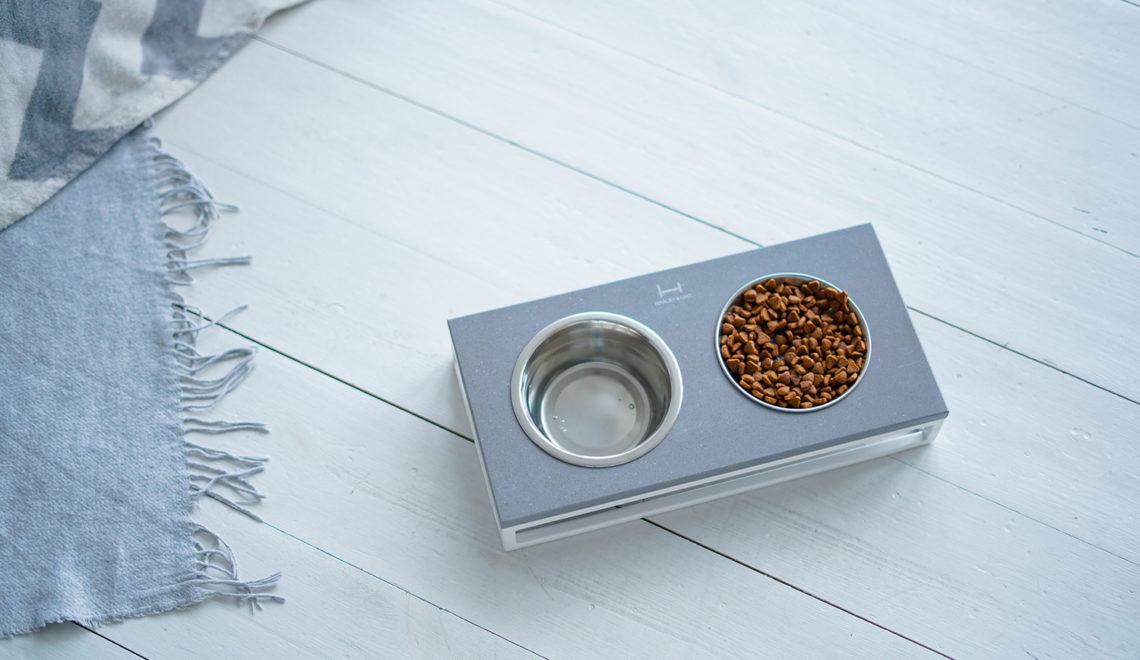 Faux Stone Cat Feeder from Harley and Cho
