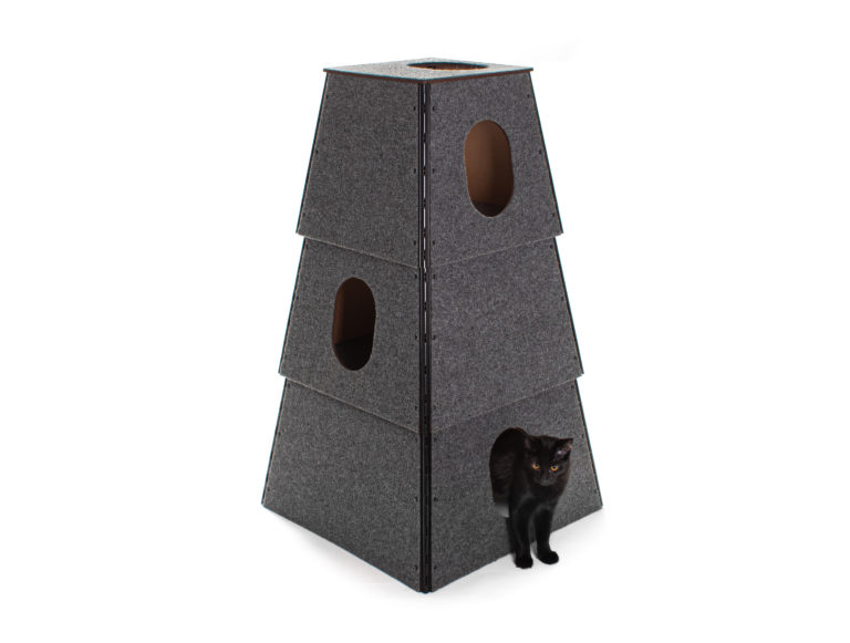 Introducing Happystack, a New Kind of Cat Tower • hauspanther