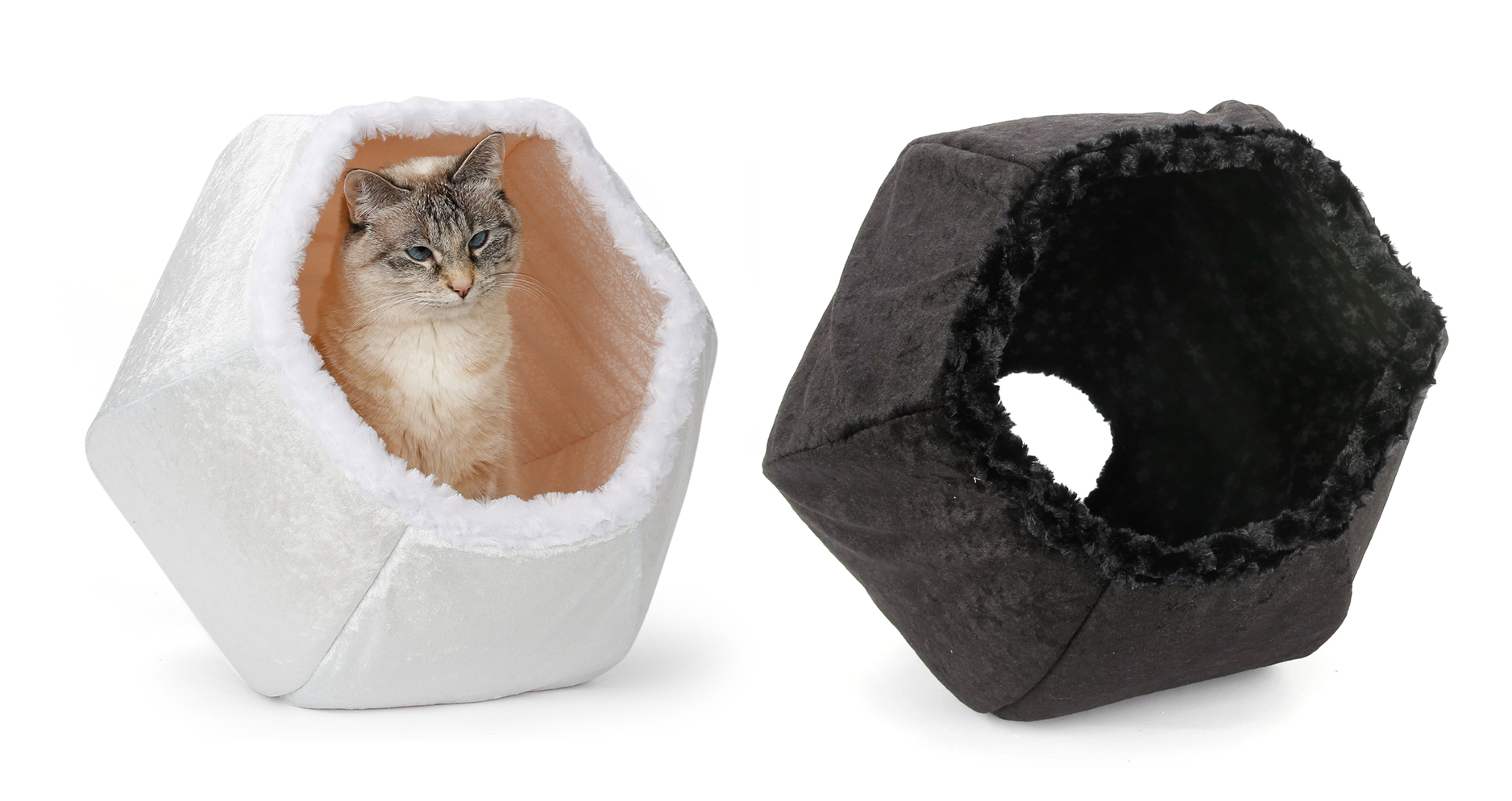 Holiday Edition Cat Ball Hideaway Cat Beds