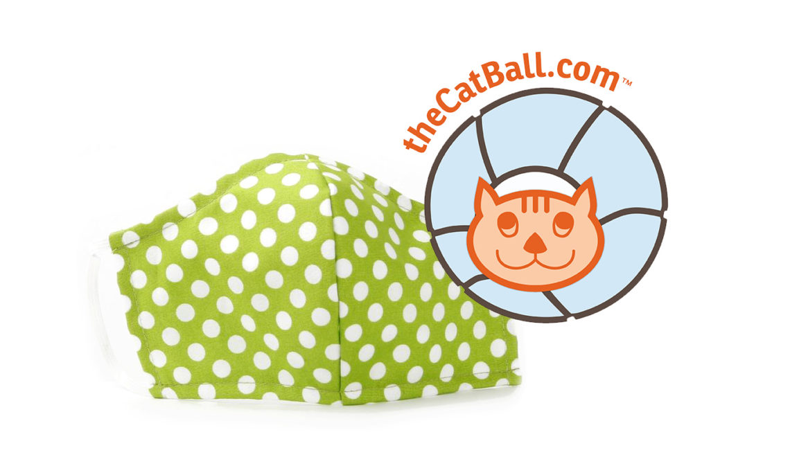 Fabric Face Masks From the Creator of The Cat Ball!