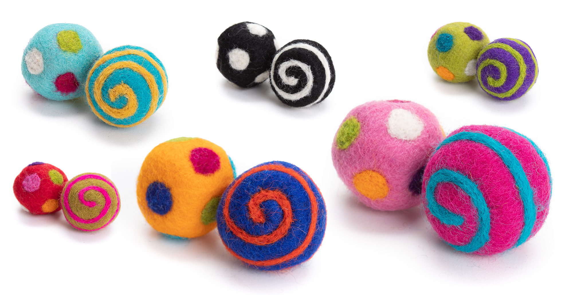 Karma Cat - 1.5″ Balls Pack of 2 Cat Toys