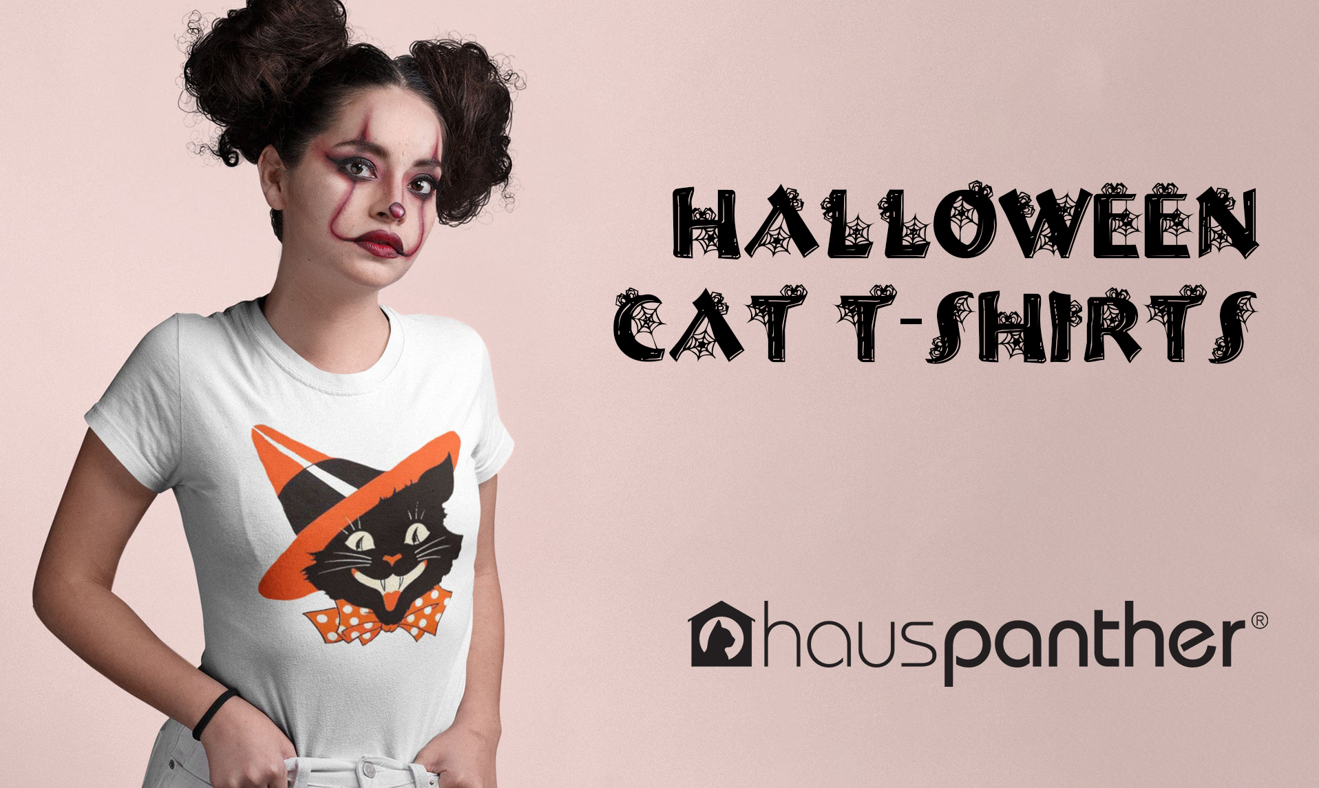 Great Gifts for Fans who Love Halloween Cats BUBBLESTORE Ch Ch Ch Meow Meow Meow Halloween T Shirt for Women
