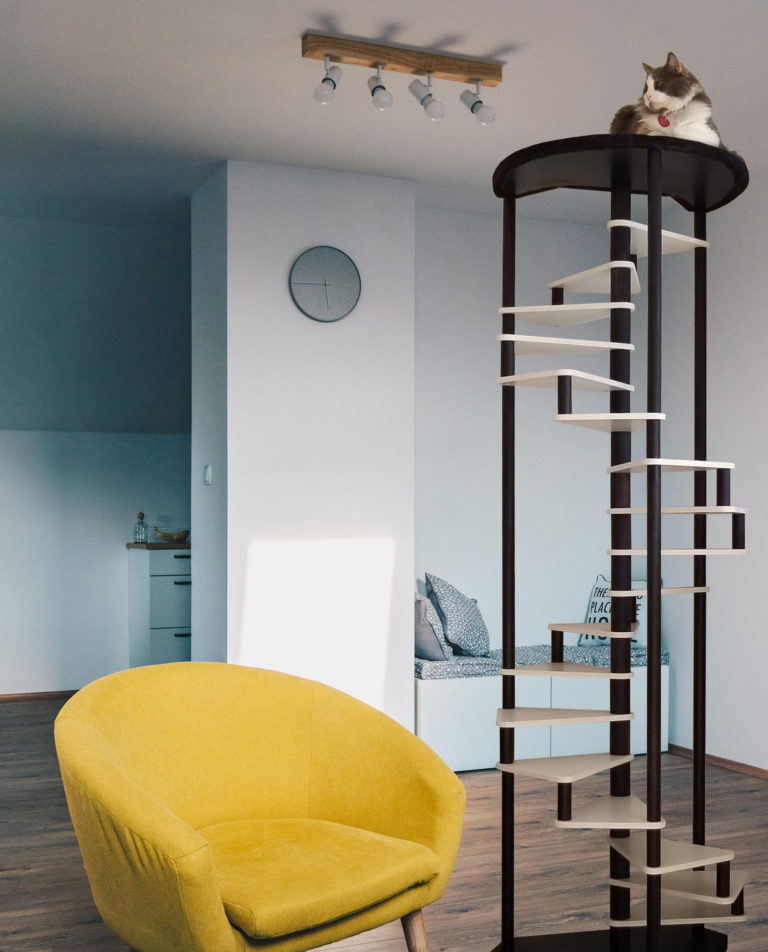 Modern Spiral Cat Trees Designed with Cats’ Needs in Mind • hauspanther