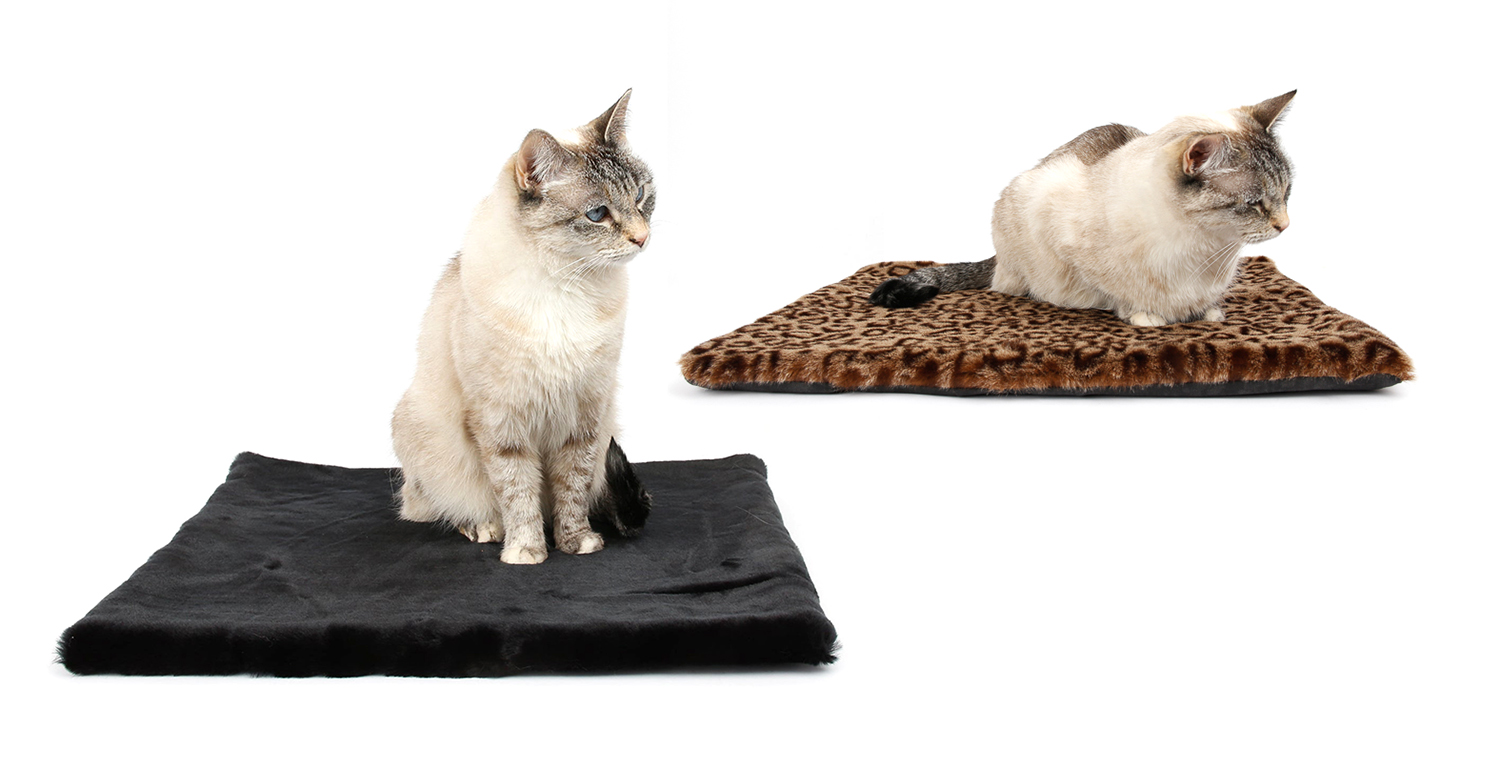 Faux Fur Foam Mats for Cats