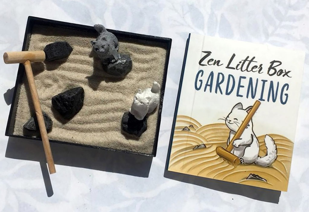 Find Enlightenment With a Zen Garden Litter Box • hauspanther