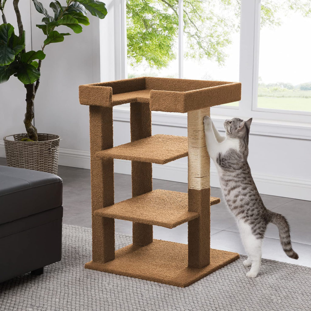 Compact Contemporary Cat Trees with an Affordable Price Tag • hauspanther