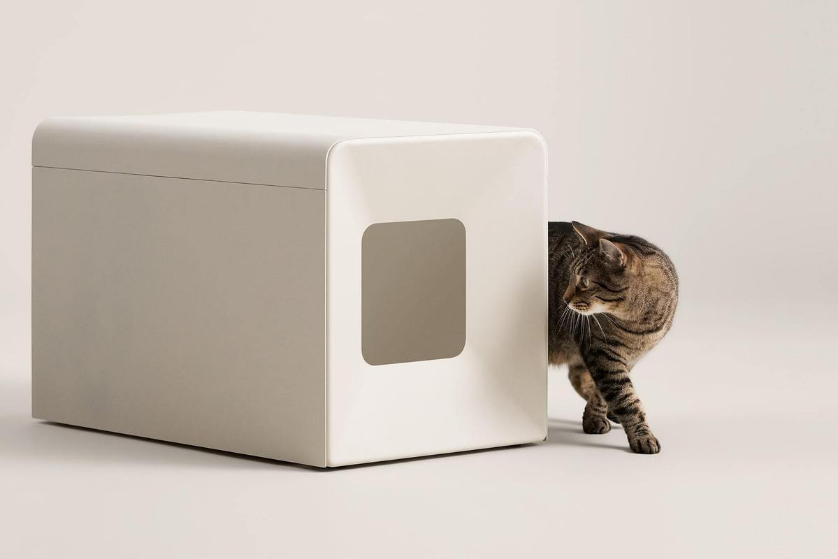 Nook Modern Litter Box Enclosure from Tuft + Paw