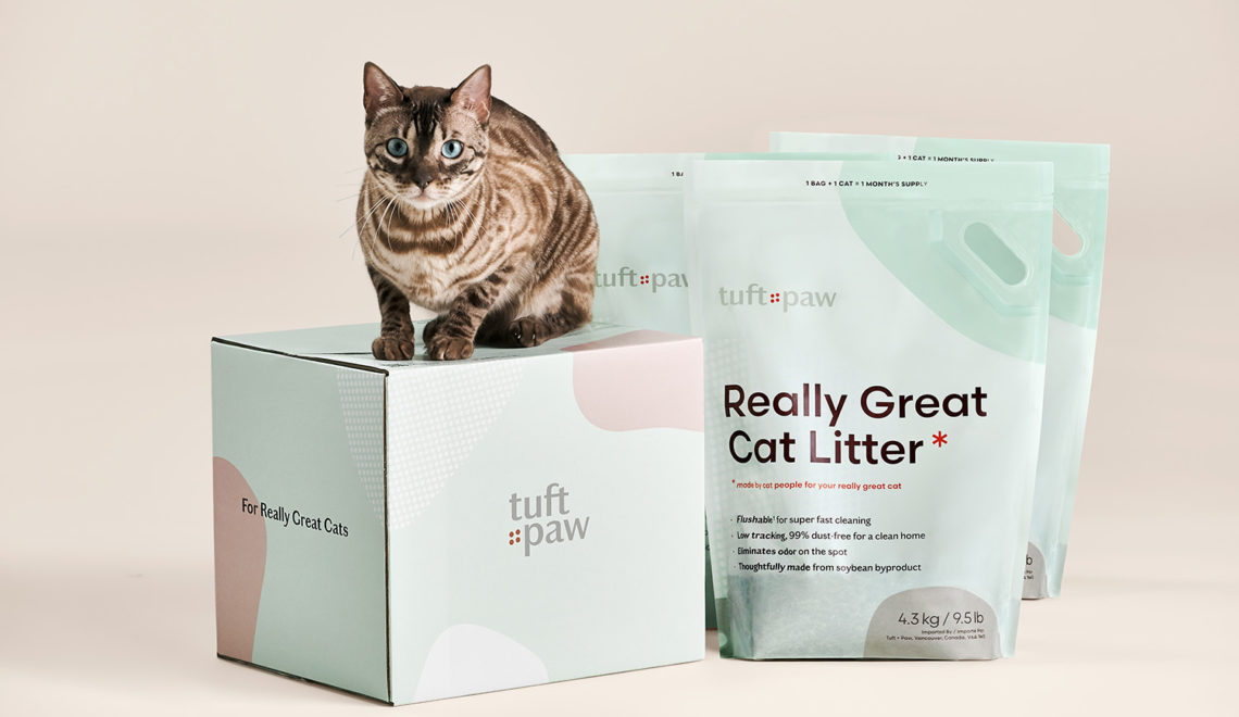Tuft+Paw Really Great Cat Litter Back in Stock
