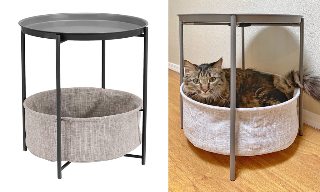 Catification Hack Side Table Cat Bed • hauspanther