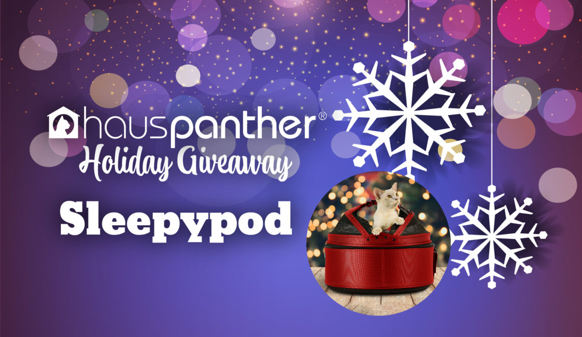 ENDED Holiday Giveaway! Enter to Win a Sleepypod Mobile Pet Bed!