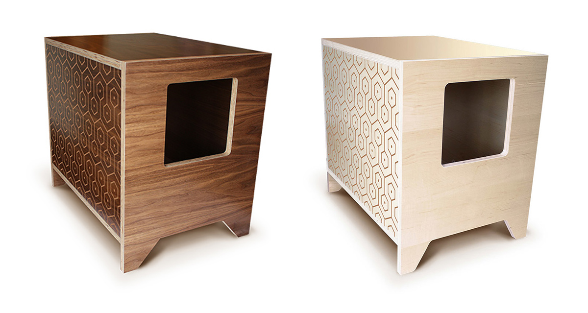 Disguise Your Litter Box with These Designer Options hauspanther