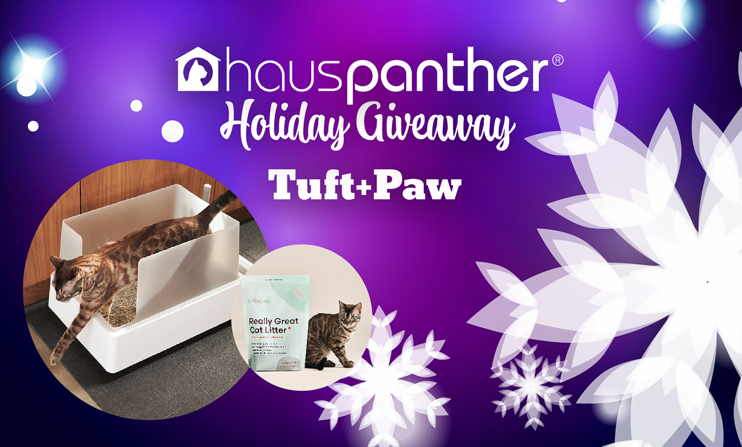 Hauspanther Holiday Giveaway with Tuft+Paw