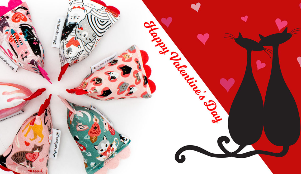Limited Edition Valentine Cat Toys