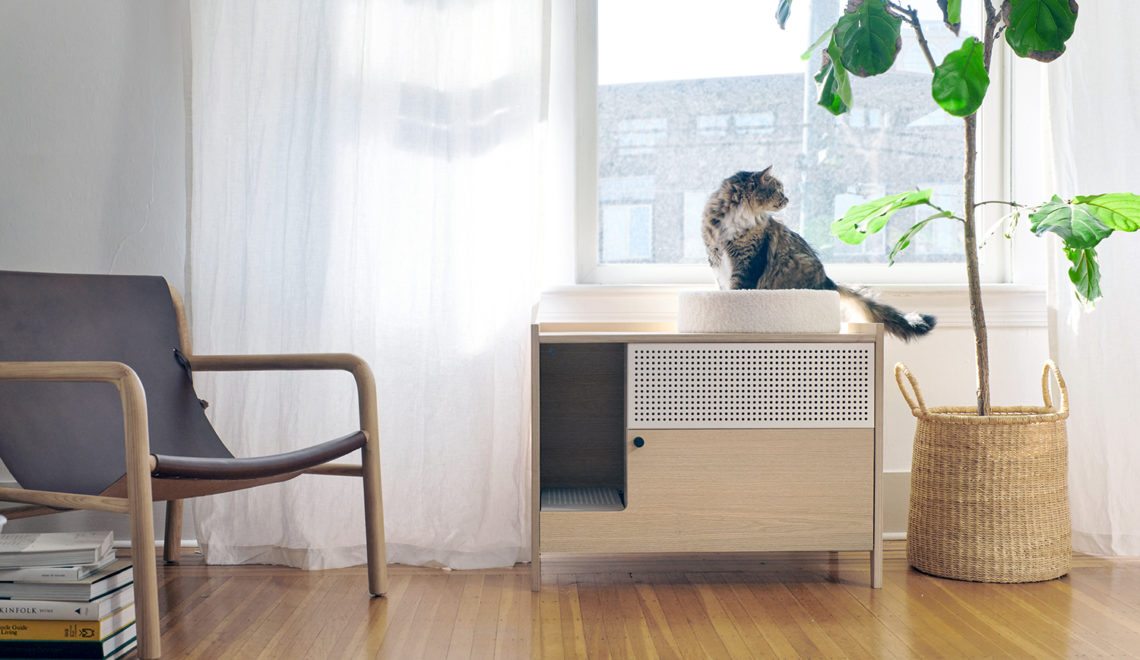 Small Space Solution: Conceal Your Litter Box in Style