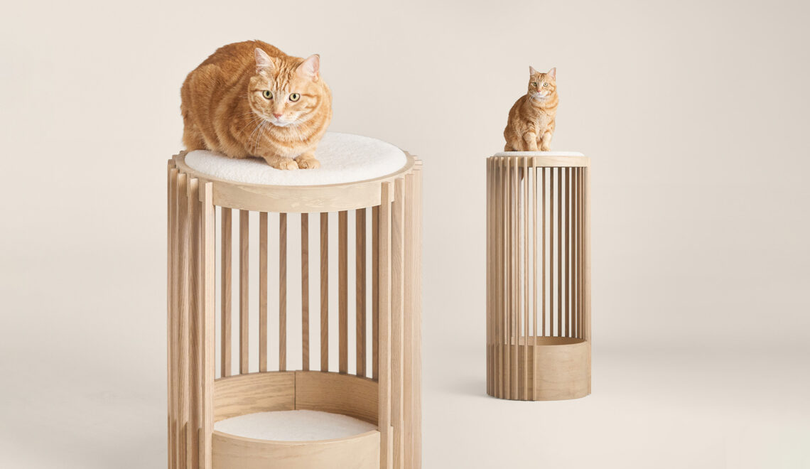 Grove Modern Cat Tower from Tuft+Paw