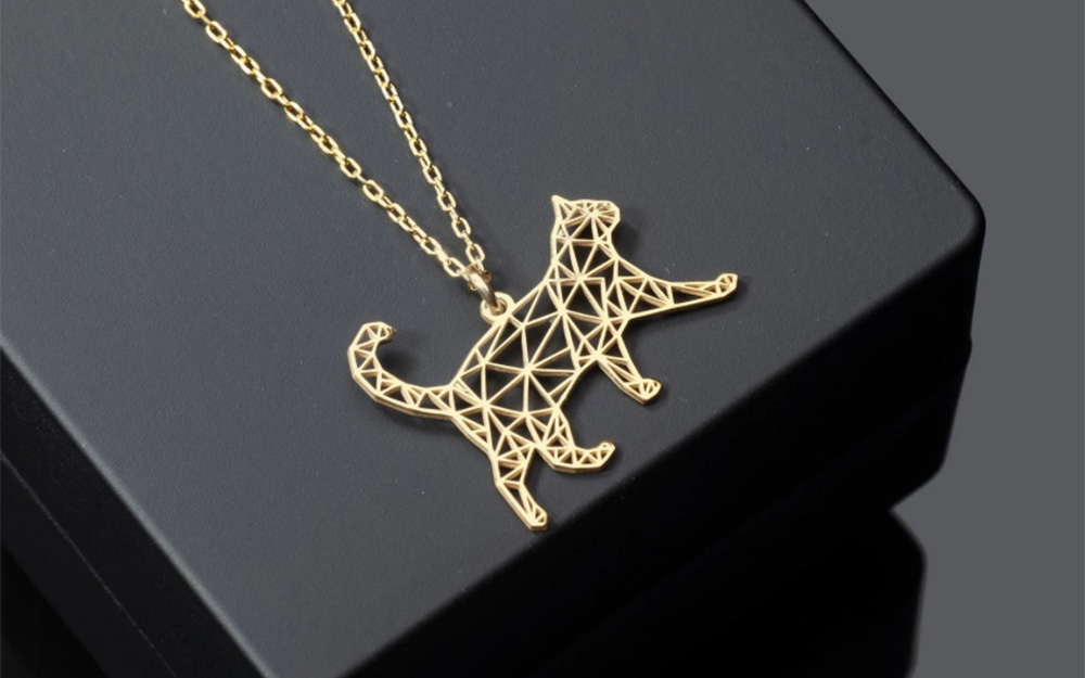 Simple & Stunning Origami Cat Jewelry