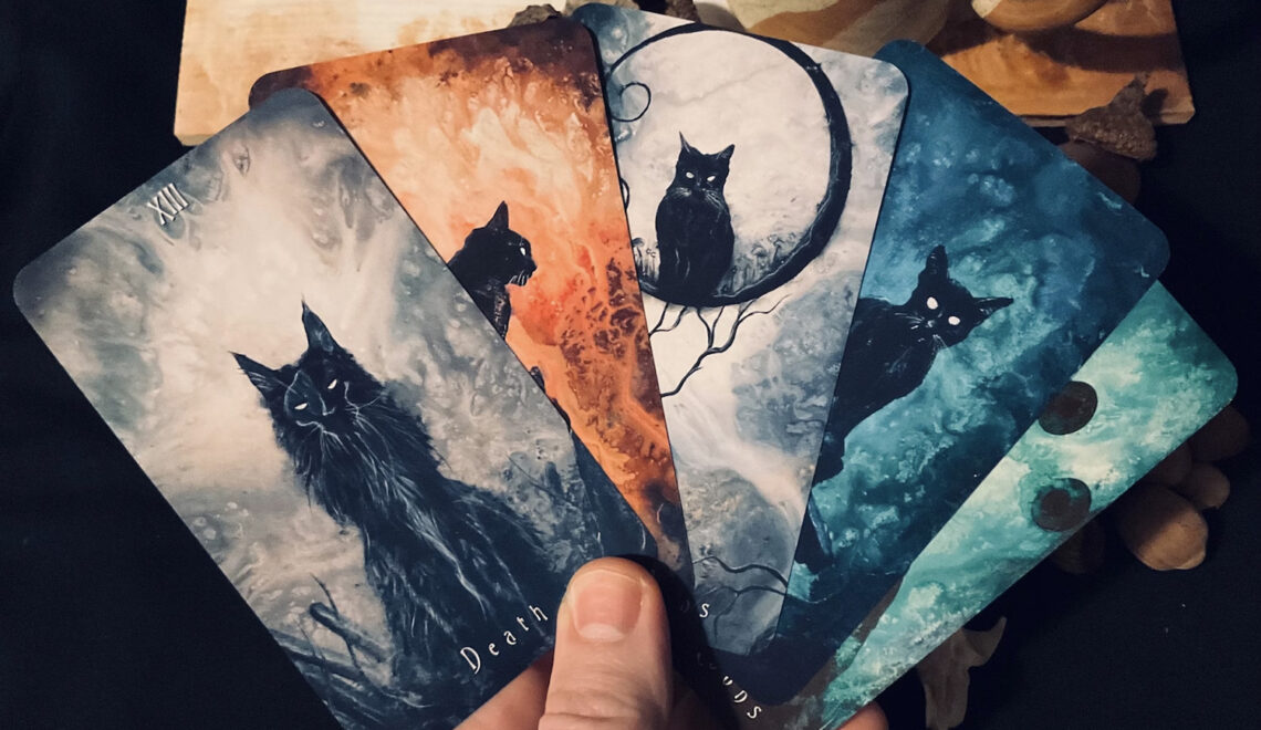 The Hauntingly Beautiful Black Cats of J Edward Neill