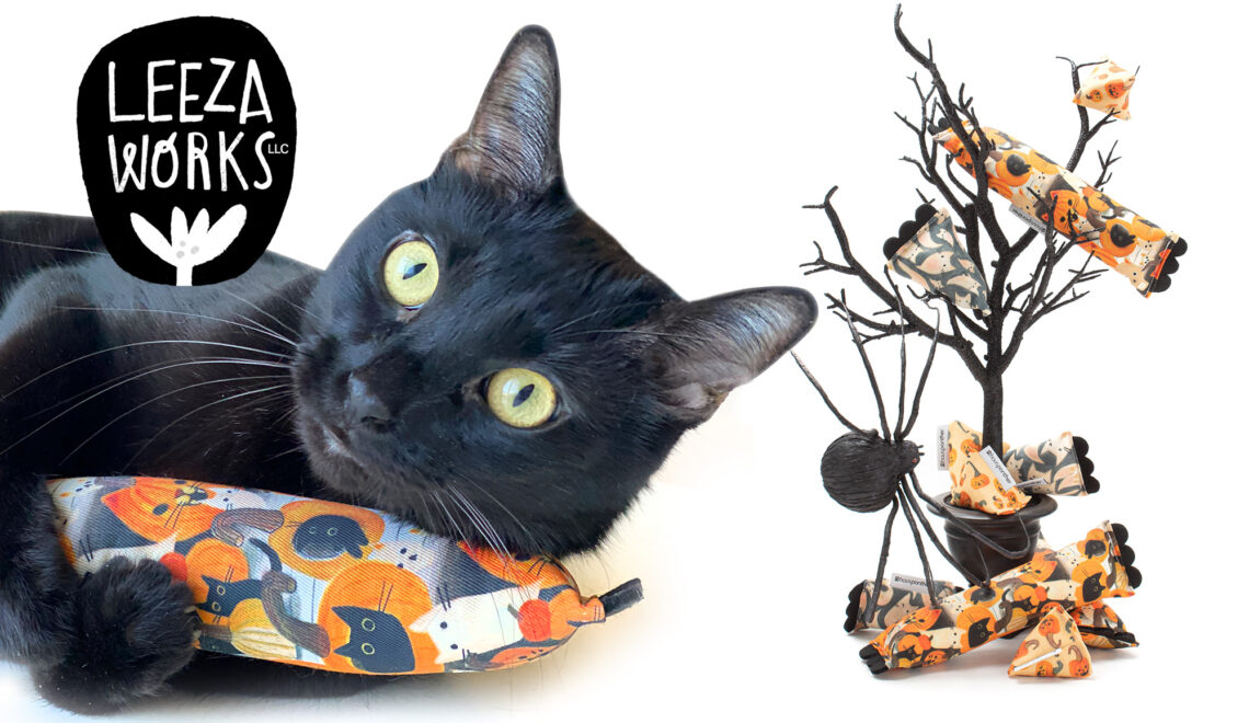 Adorably Spooky Halloween Cat Toys from Hauspanther + Leezaworks