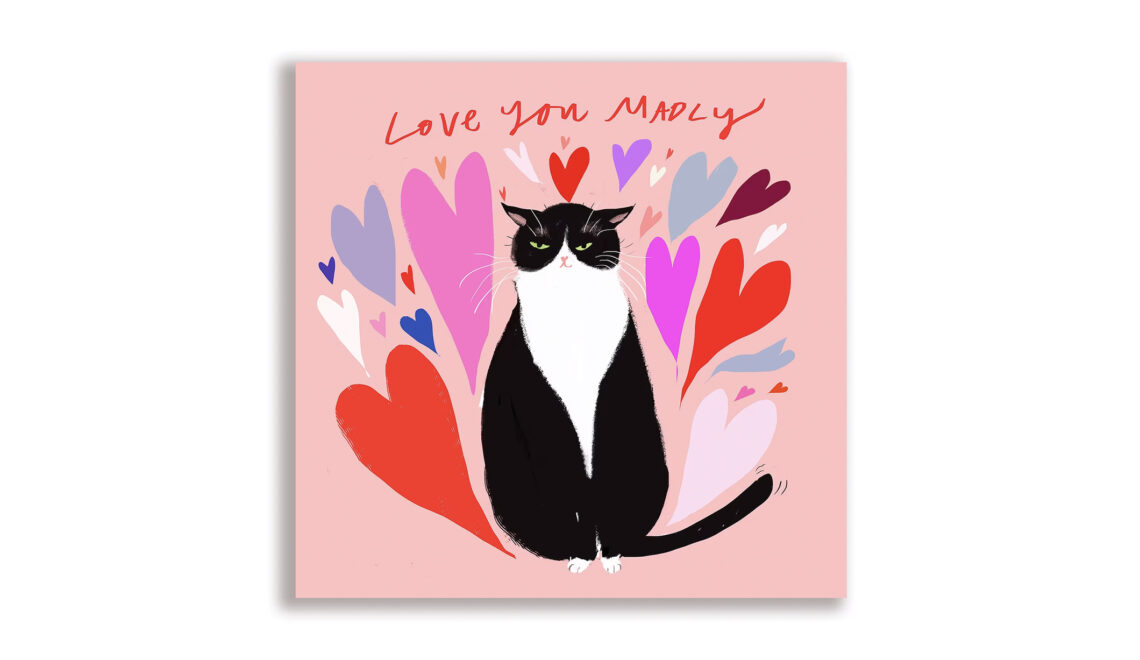 Valentine Cards for Cat Lovers From The Dancing Cat