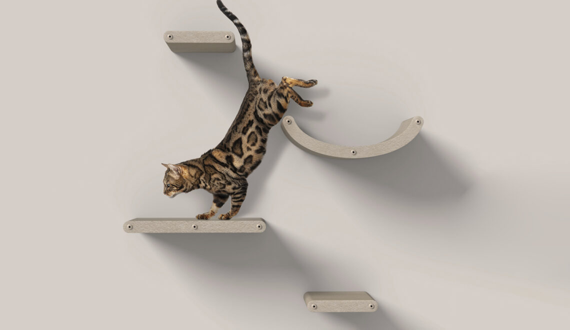 Introducing HabiKatt Next Generation Modern Modular Cat Tree hauspanther