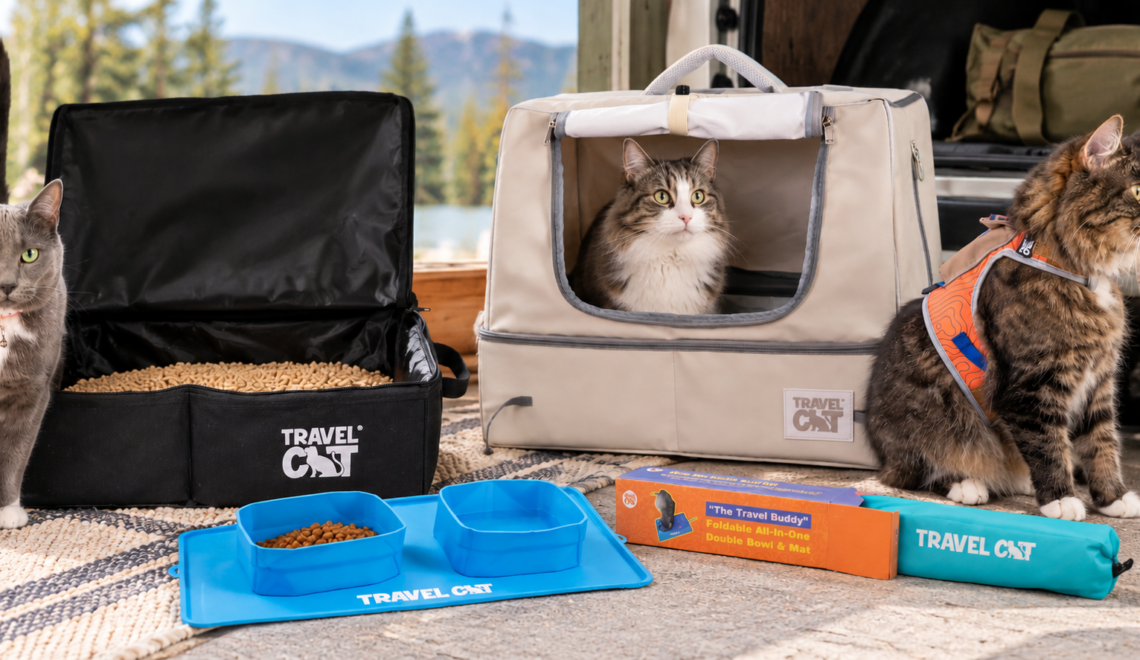 Traveling with Your Cat Just Got Easier! Smart Gear for Adventures Together